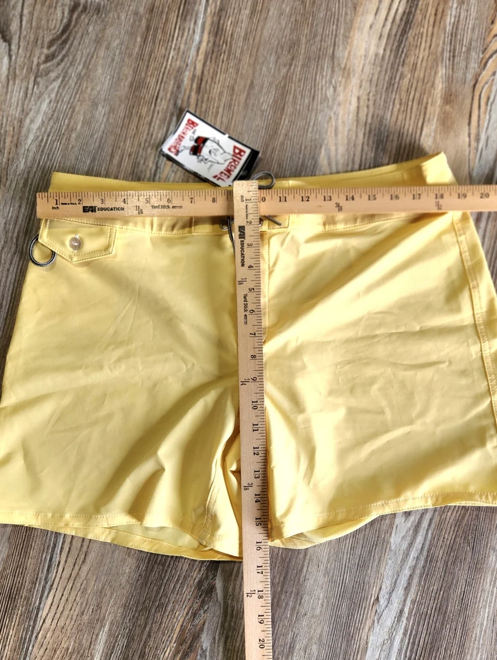 Birdwell Yellow Athletic Women's Shorts